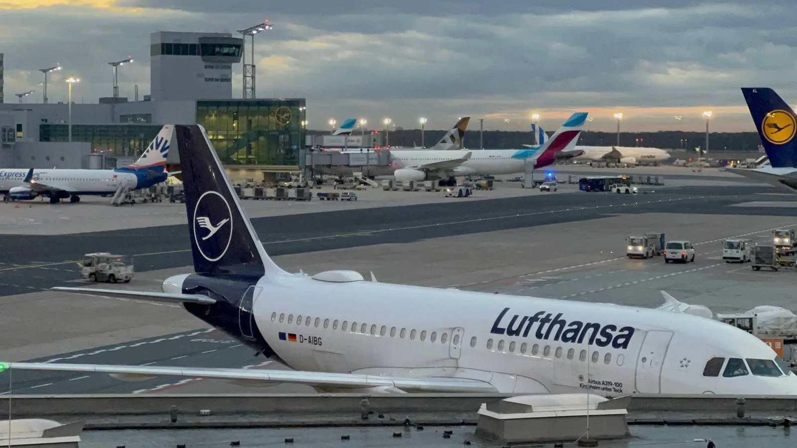 Frankfurt Airport aircraft