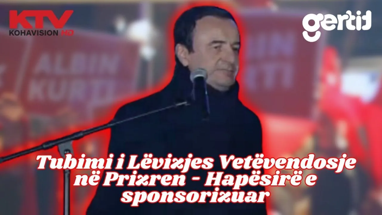 Vetëvendosje ndalet në Prizren para tubimit përfundimtar në Prishtinë